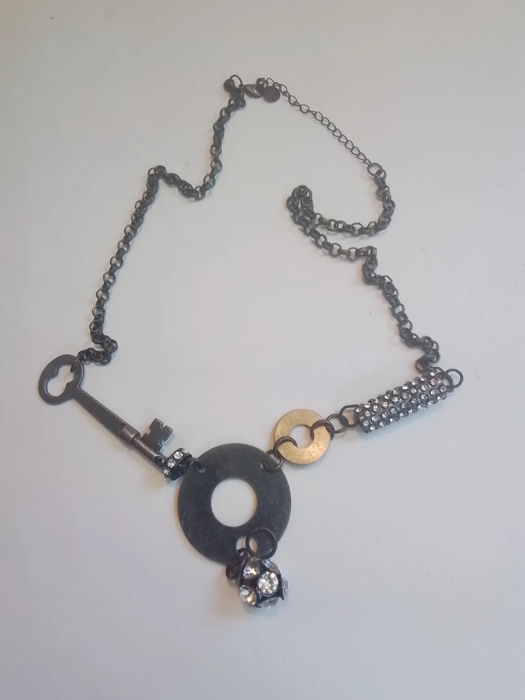 Rare Vintage Mixed-Metal Assemblage Statement
