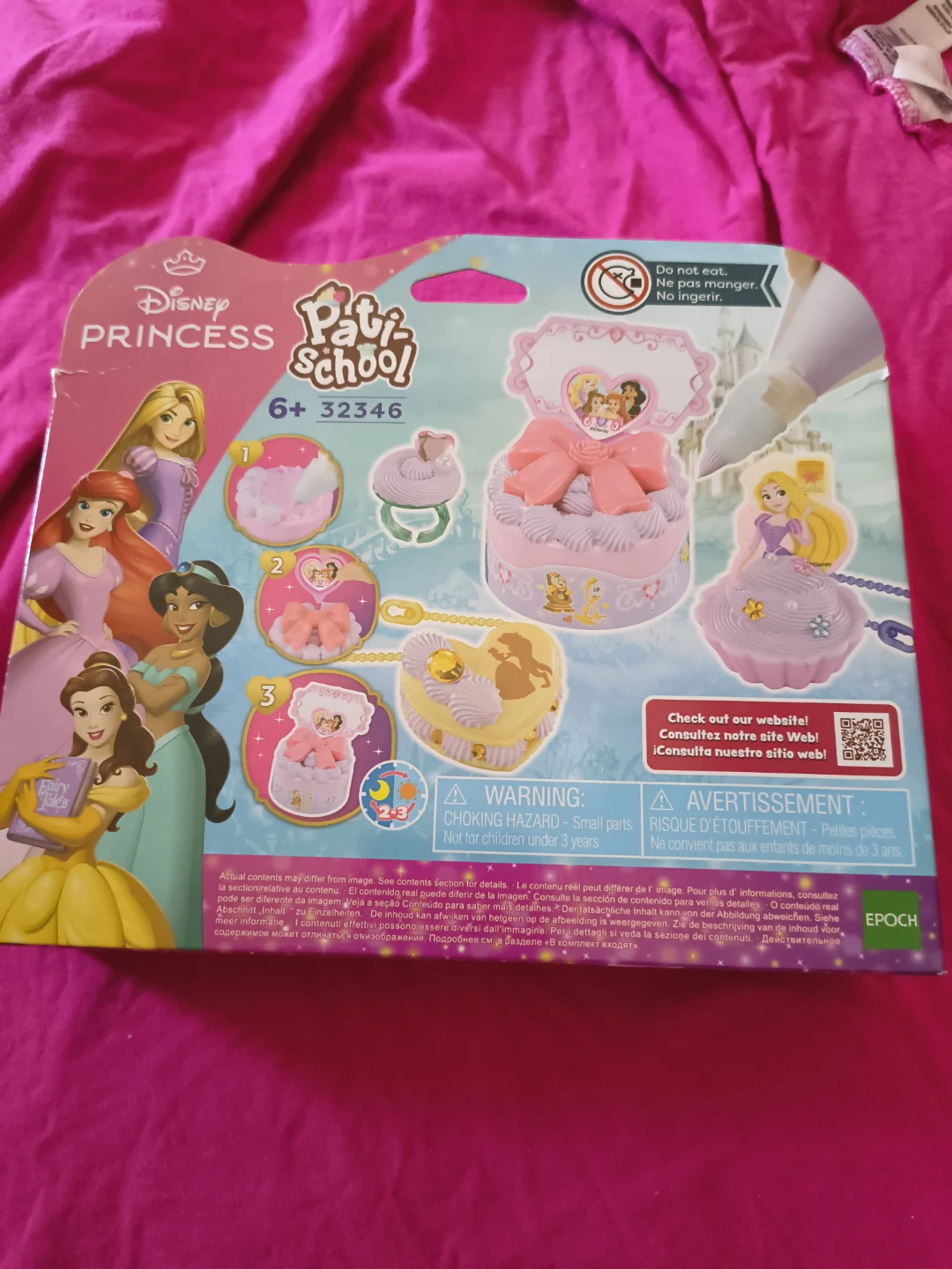 Disney Princess Pati-School Cake Decorating Toy