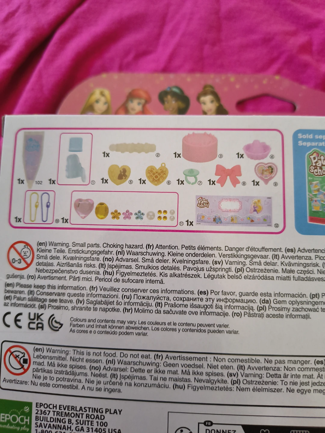 Disney Princess Pati-School Cake Decorating Toy - photo 4