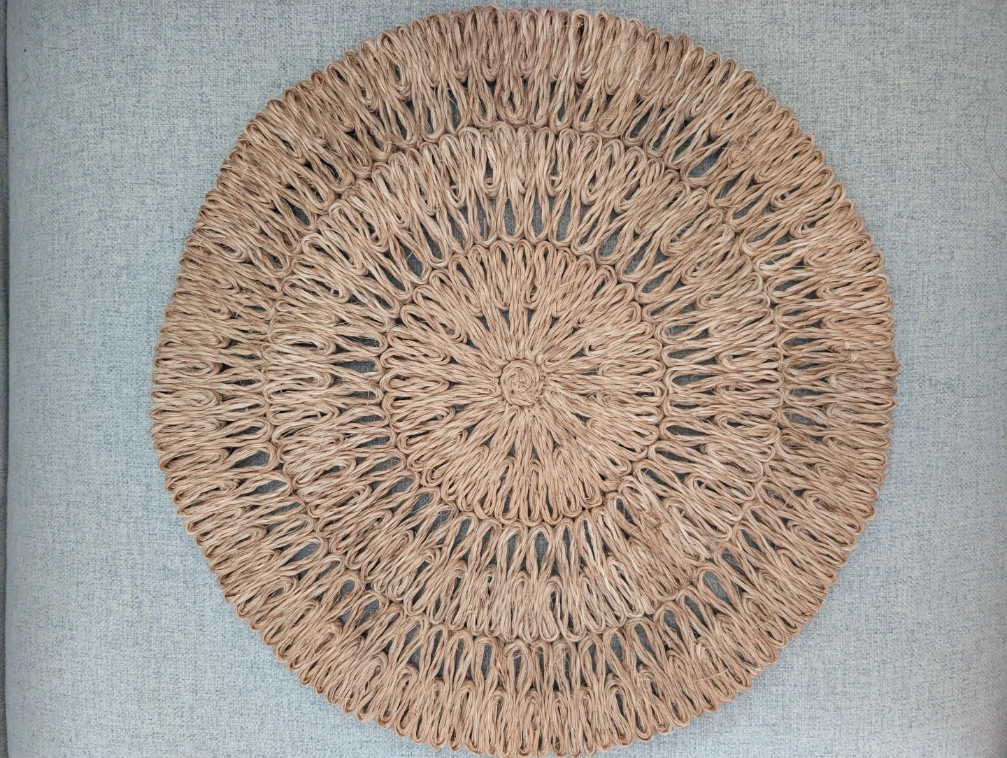 Woven Jute Round Placemat (6 of them)