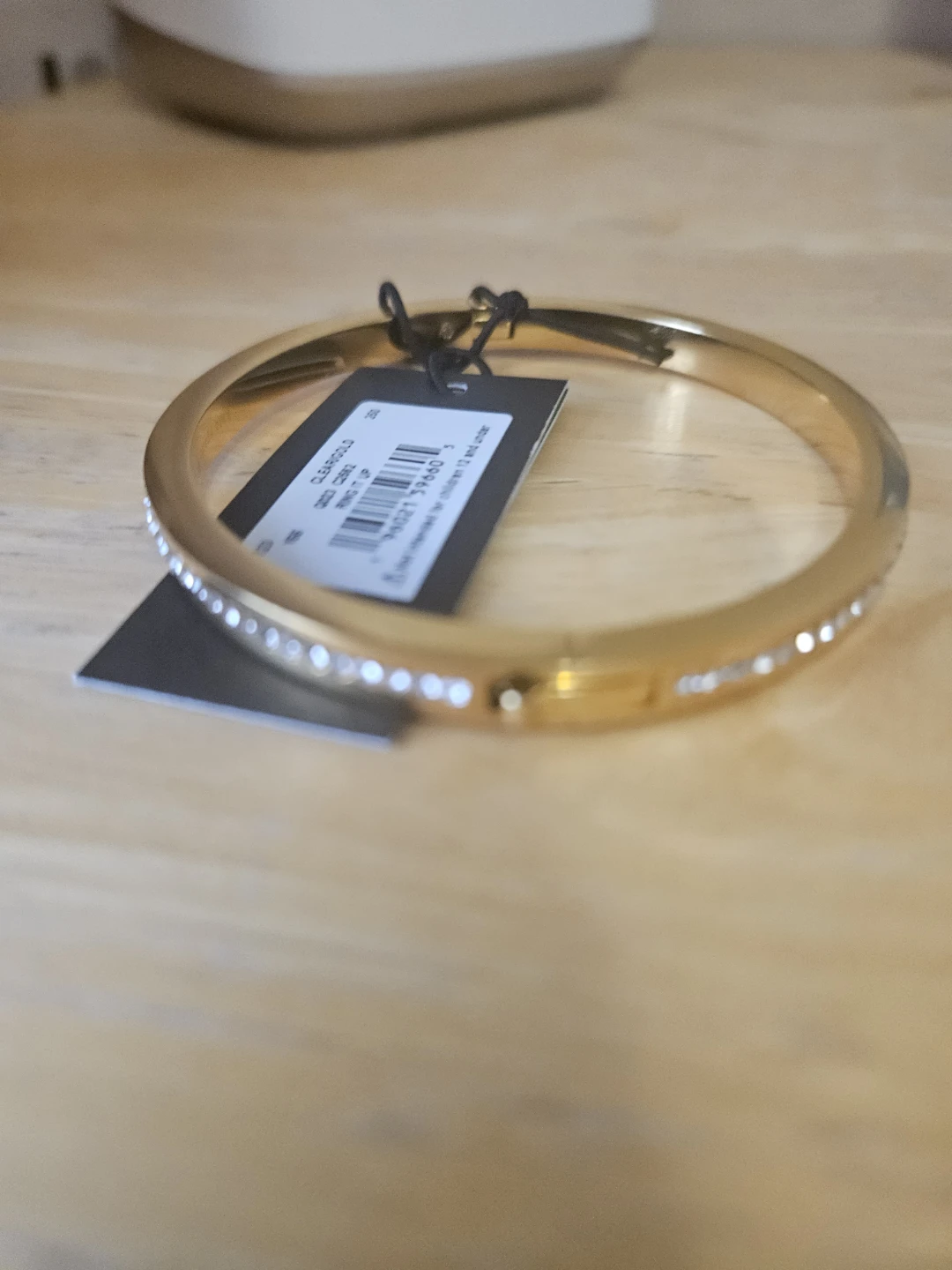 Kate Spade Gold Bangle with Crystals - photo 2