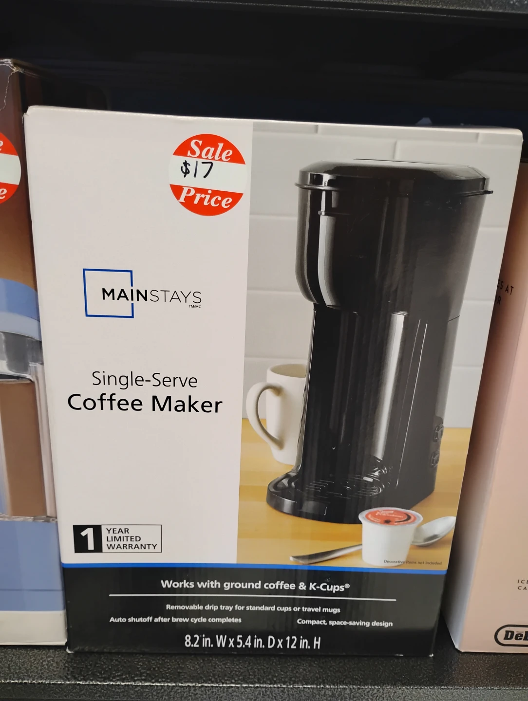 Mainstays Single-Serve Coffee Maker