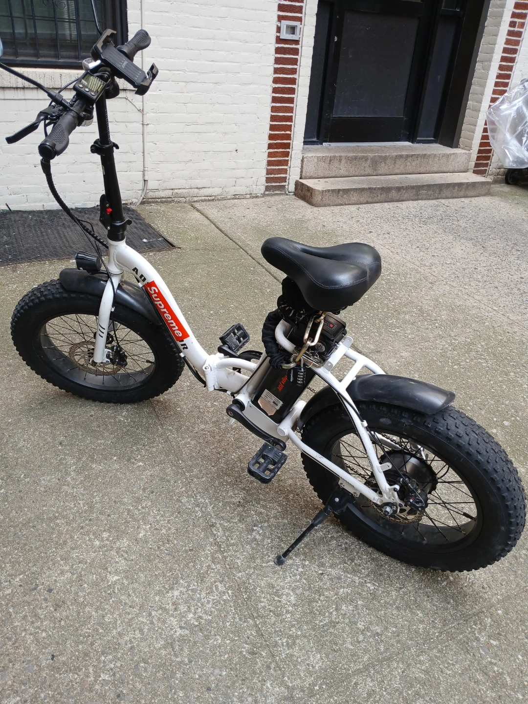 AD Supreme Folding Fat Tire Electric Bike - photo 4