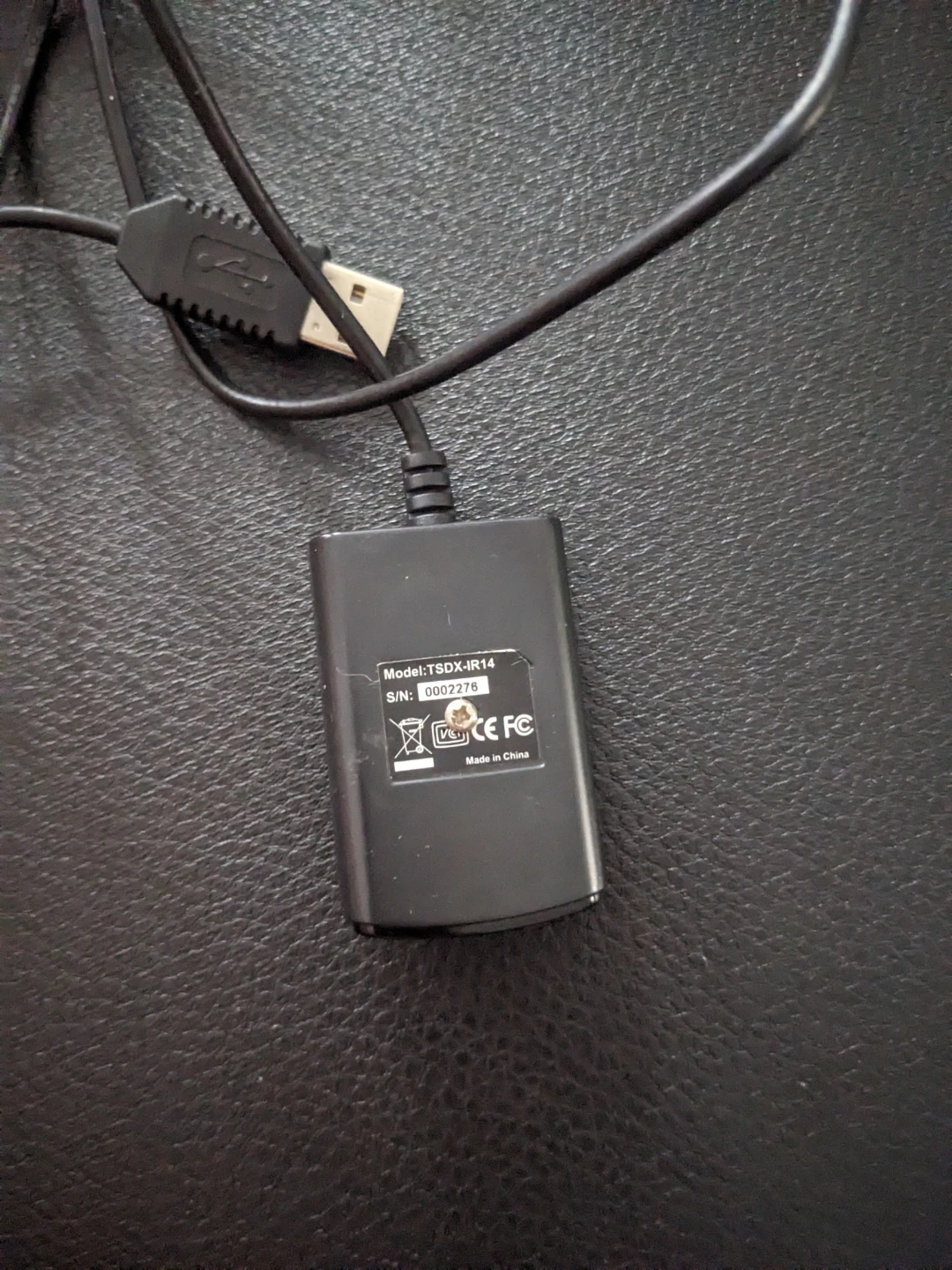 Topseed TSDX-IR14 USB RC6 MCE IR Receiver – Windows Media Center