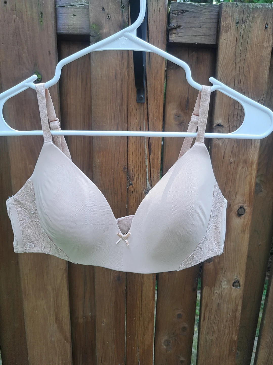 La Vie en Rose Beige Bra 38C