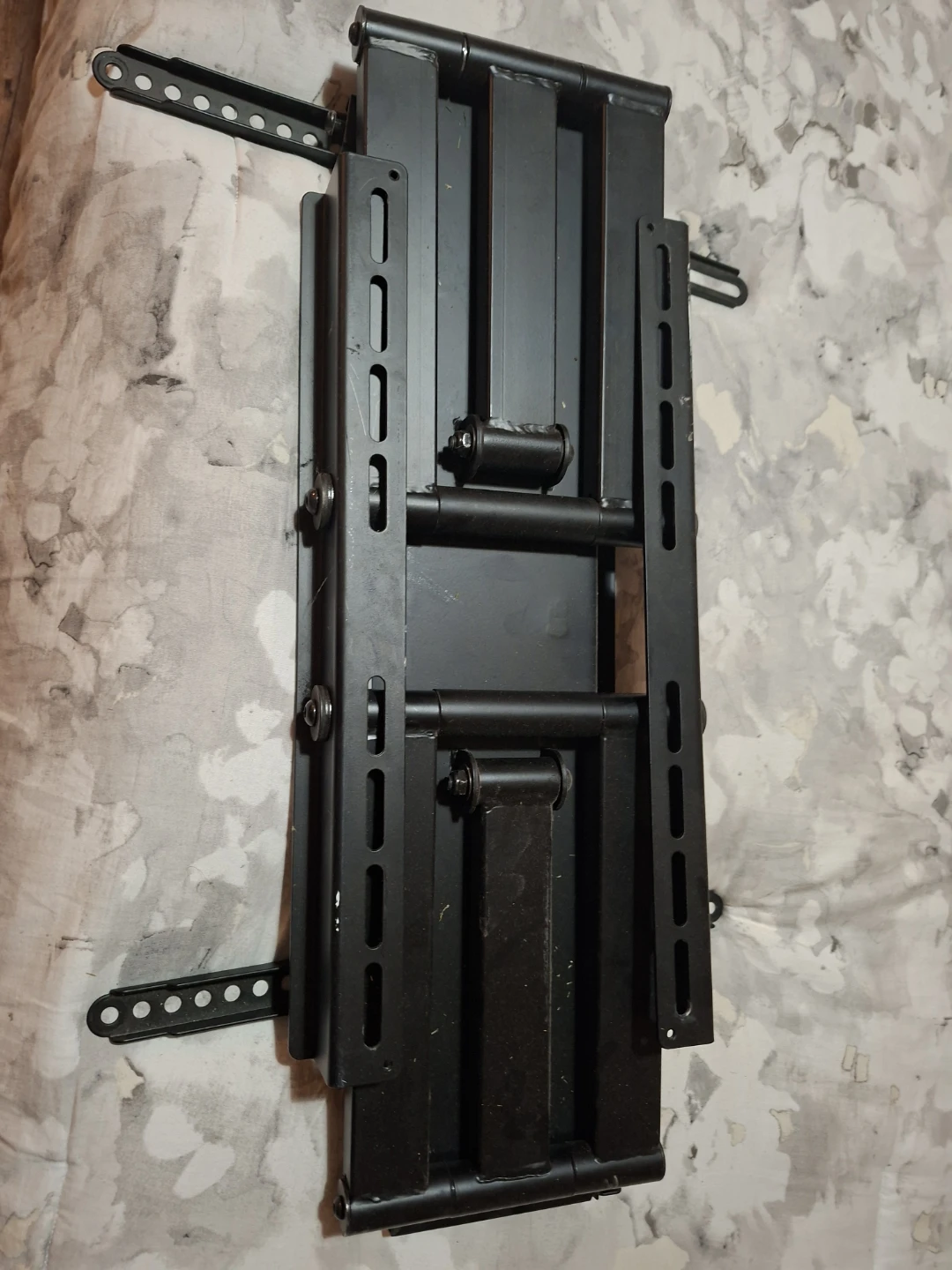 Black Articulating TV Wall Mount Bracket