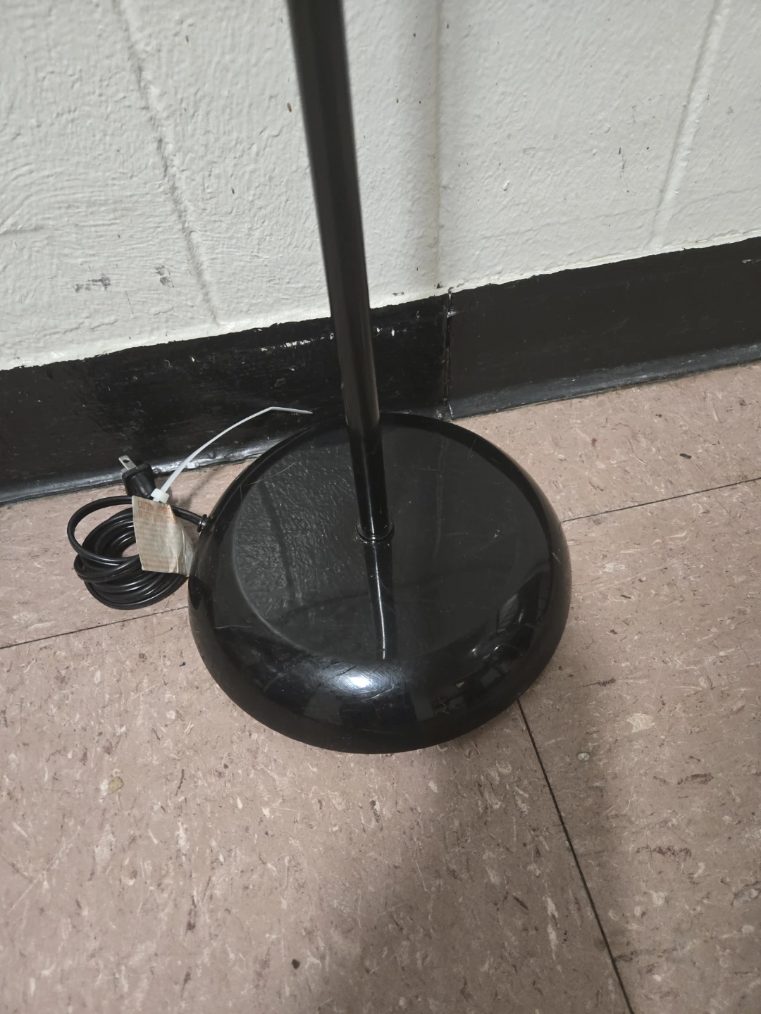 Black Torchiere Floor Lamp - Standing Corner Light - photo 2