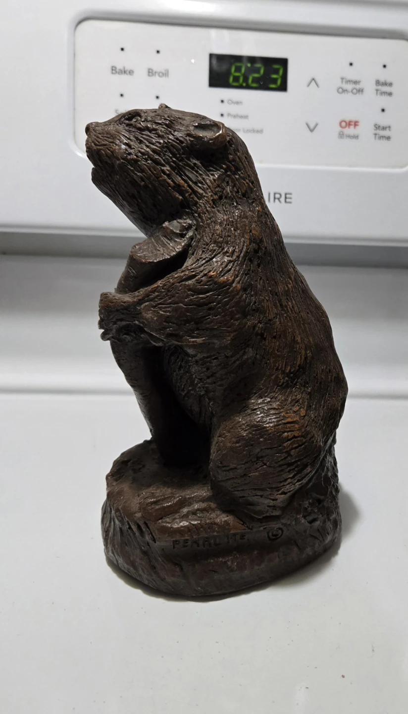 Canadian Beaver Candle  8" tall. - photo 4