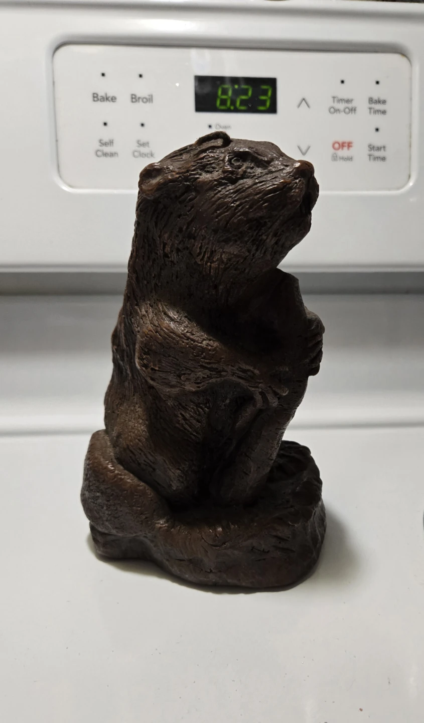 Canadian Beaver Candle  8" tall. - photo 5