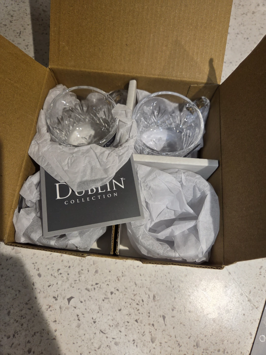 Dublin Collection Shannon Set of Four Crystal Espresso Mugs - photo 2