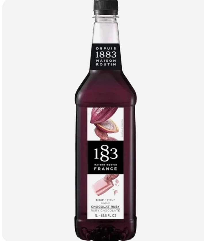 1883 Ruby Chocolate Syrup