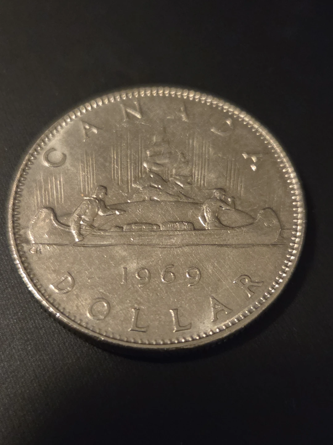 1969 Canadian Dollar Coin