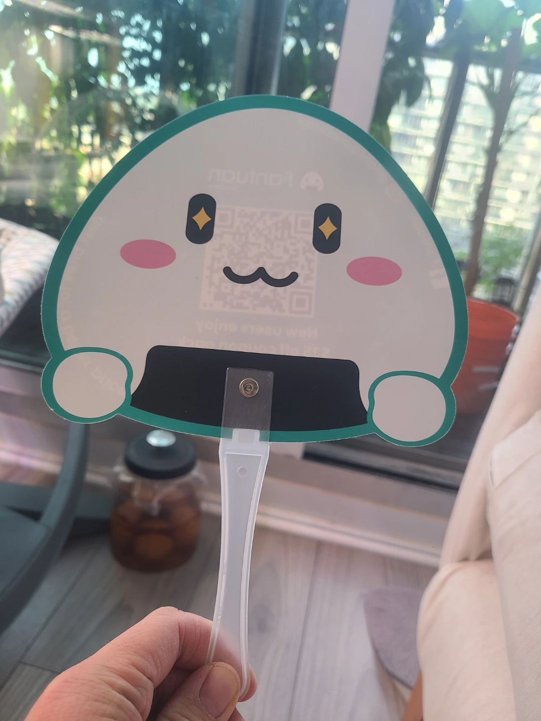 Kawaii Onigiri Fan #free