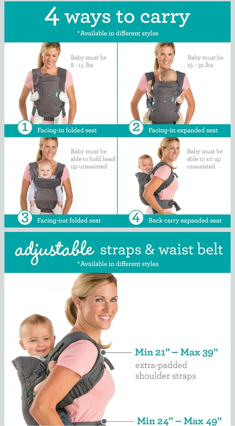 Infantino Flip Baby Carrier - photo 2