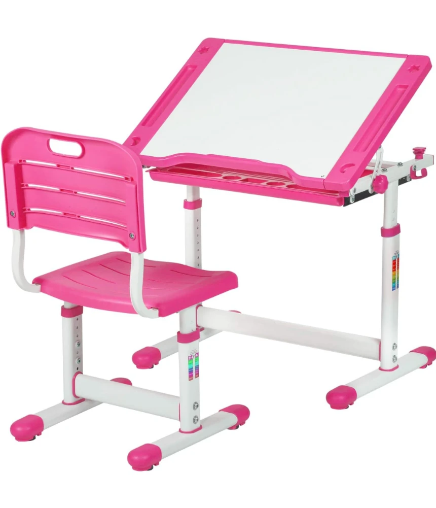 Pink Kids desk and Chair set