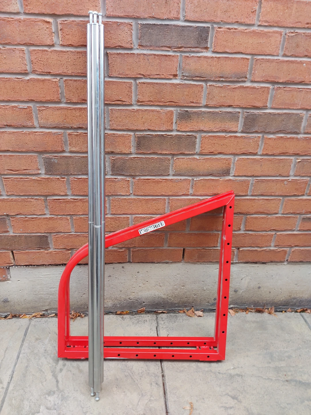 Red Garage Storage Rack