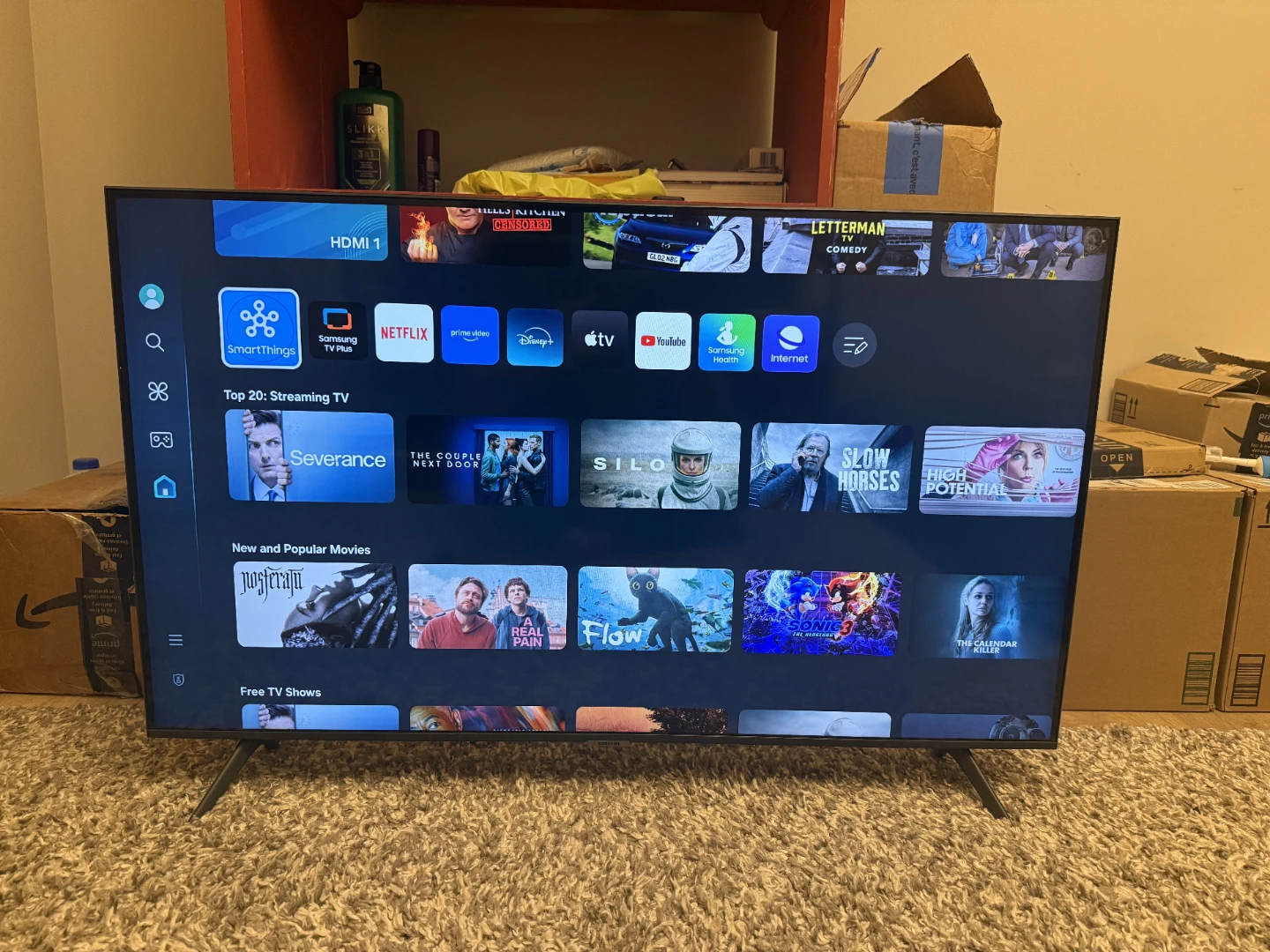 55” Inch Samsung Smart 4K TV