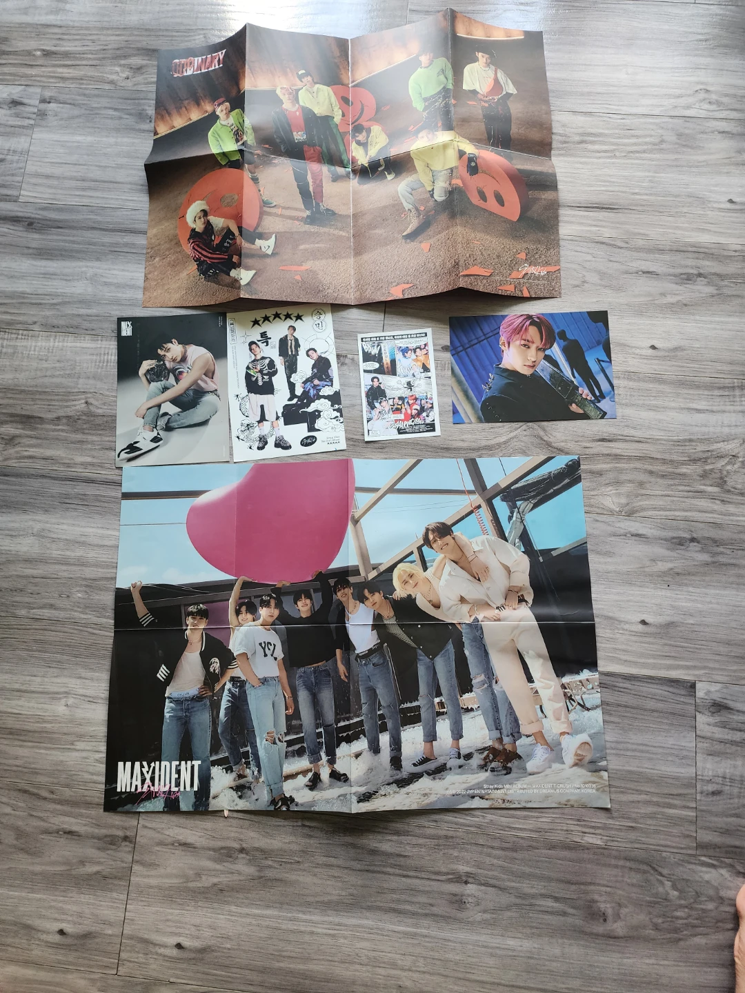 Stray Kids MAXIDENT Posters Set