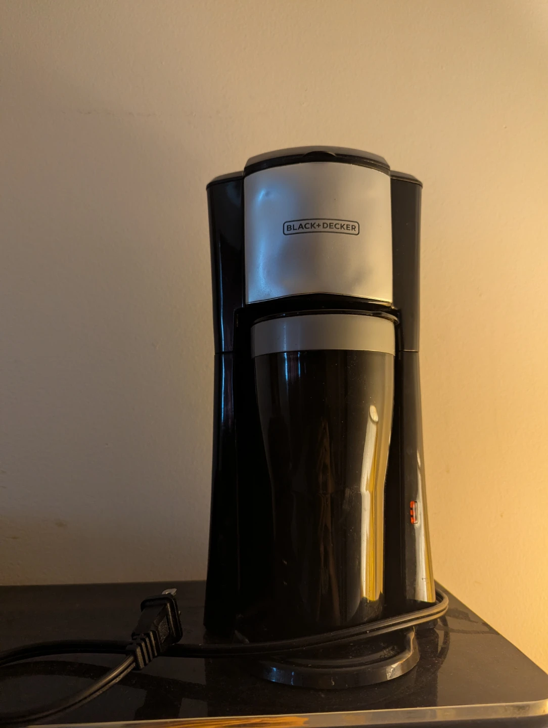 BLACK+DECKER Coffee Maker with Travel Mug
