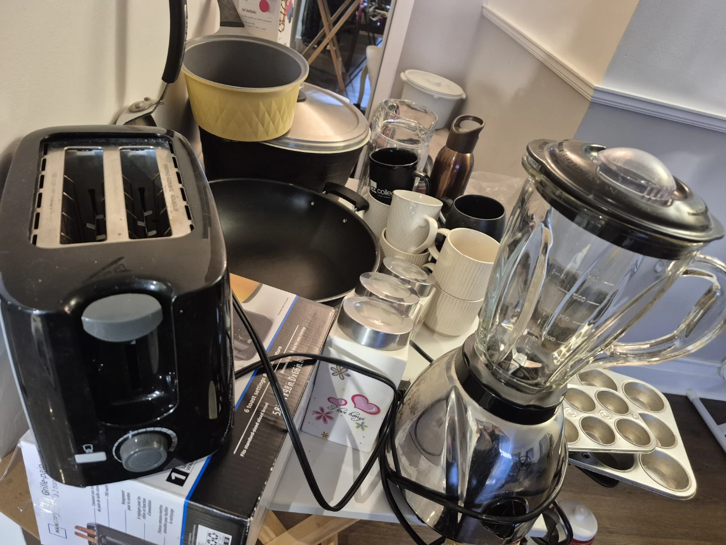 Assorted Kitchenware and Small Appliance Set