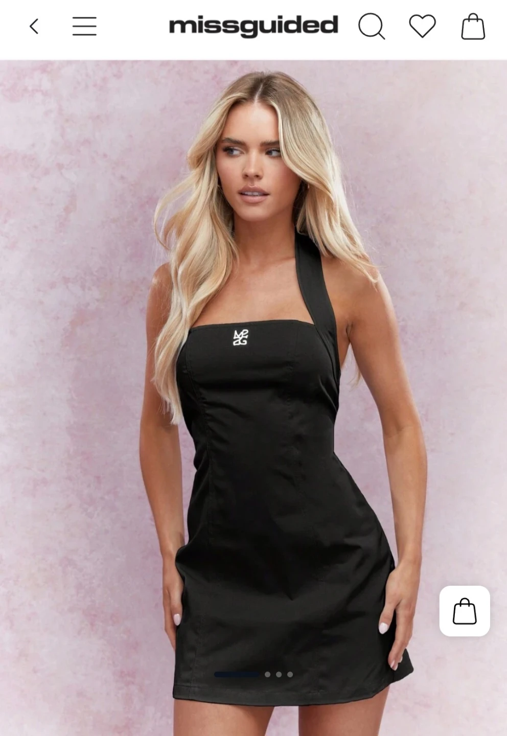 Black Halterneck Dress
