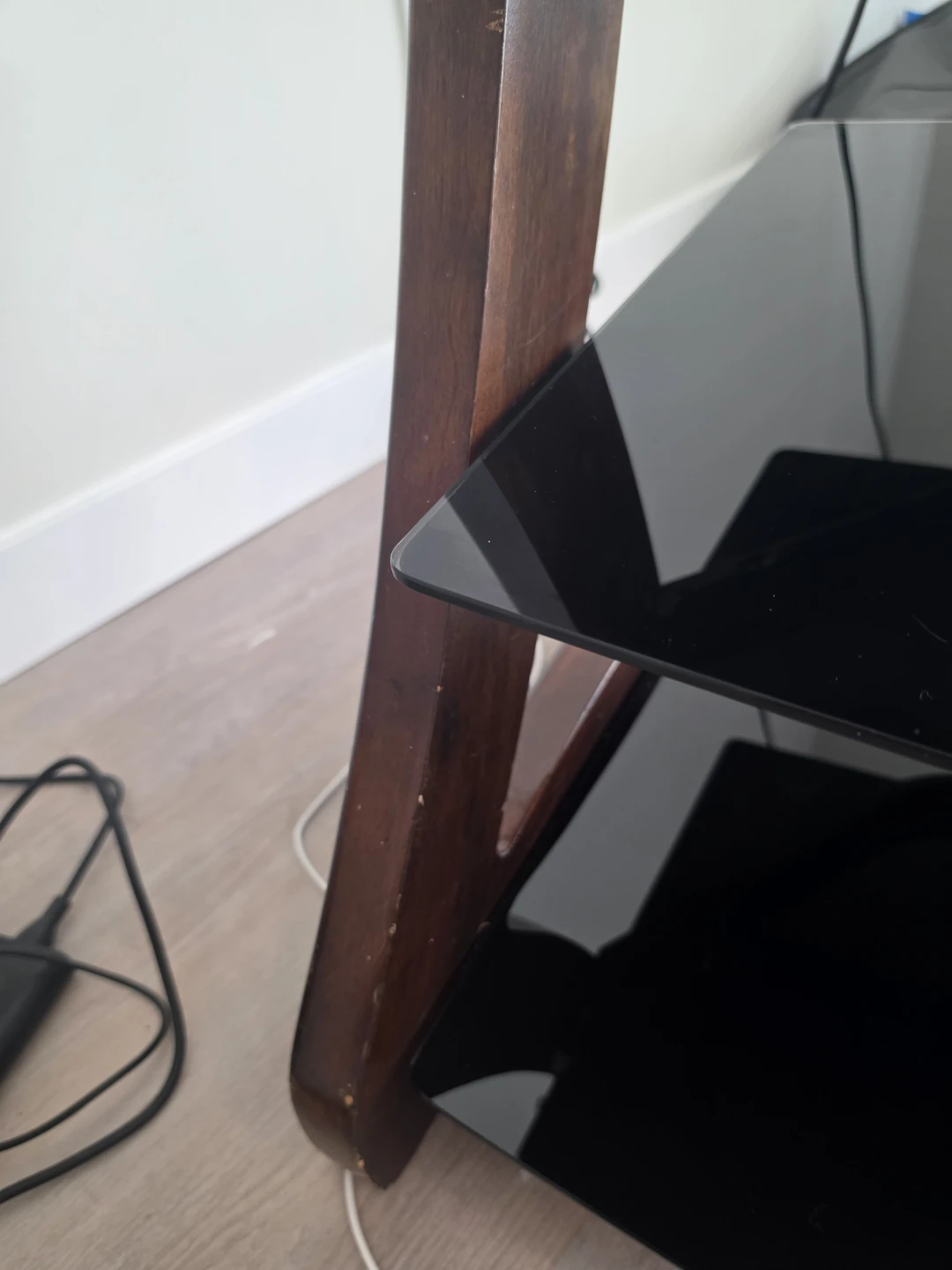 Glass TV Stand - photo 4