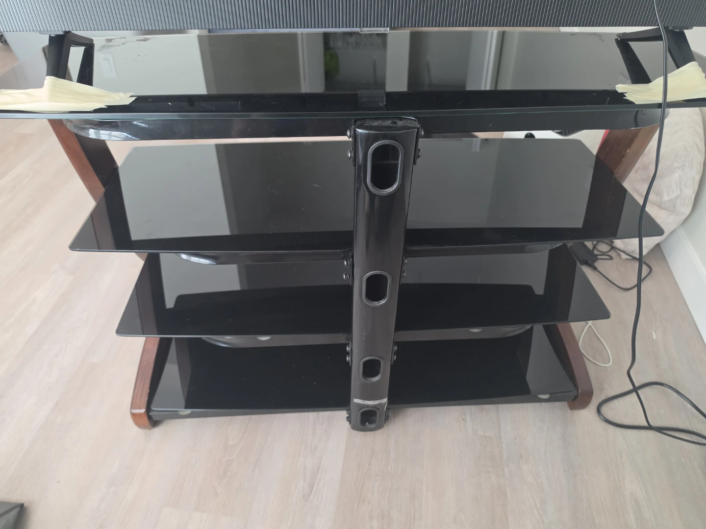 Glass TV Stand - photo 5