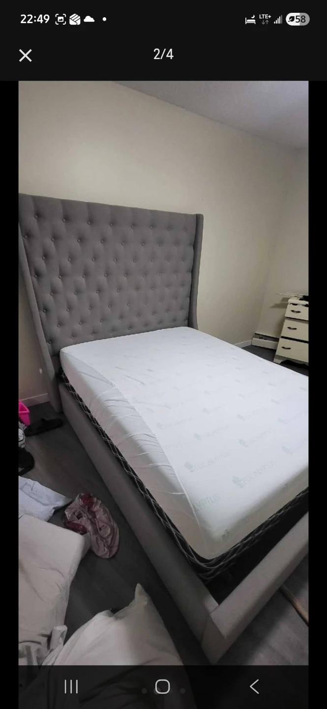 Queen bed frame - photo 2