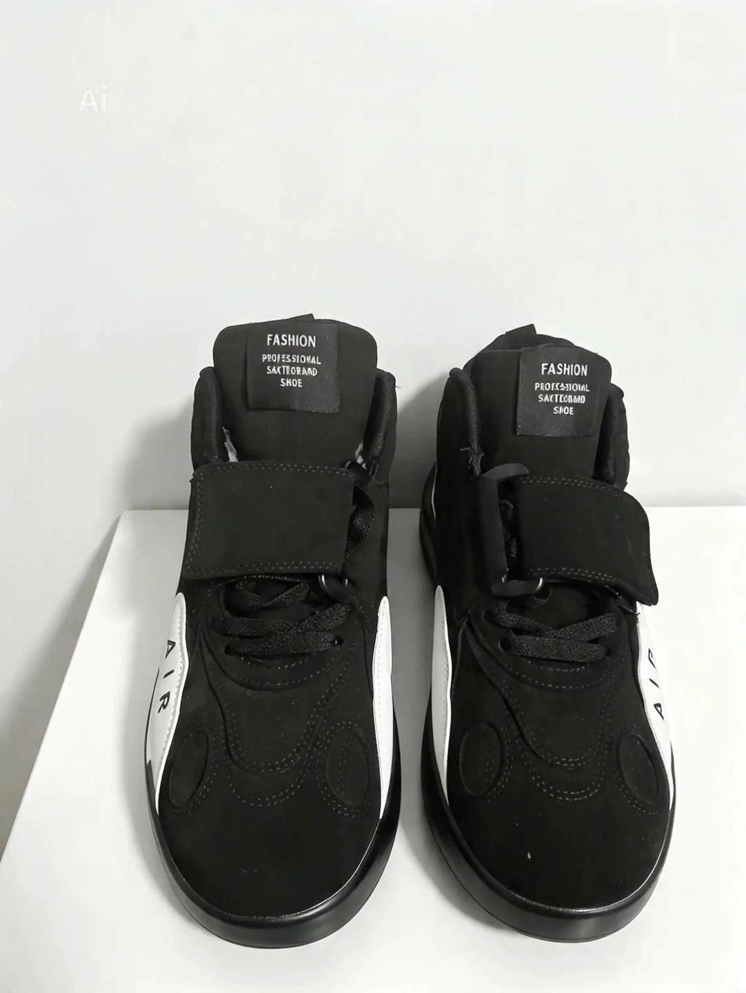 Black & White Fashion "AIR" Sneakers - photo 4