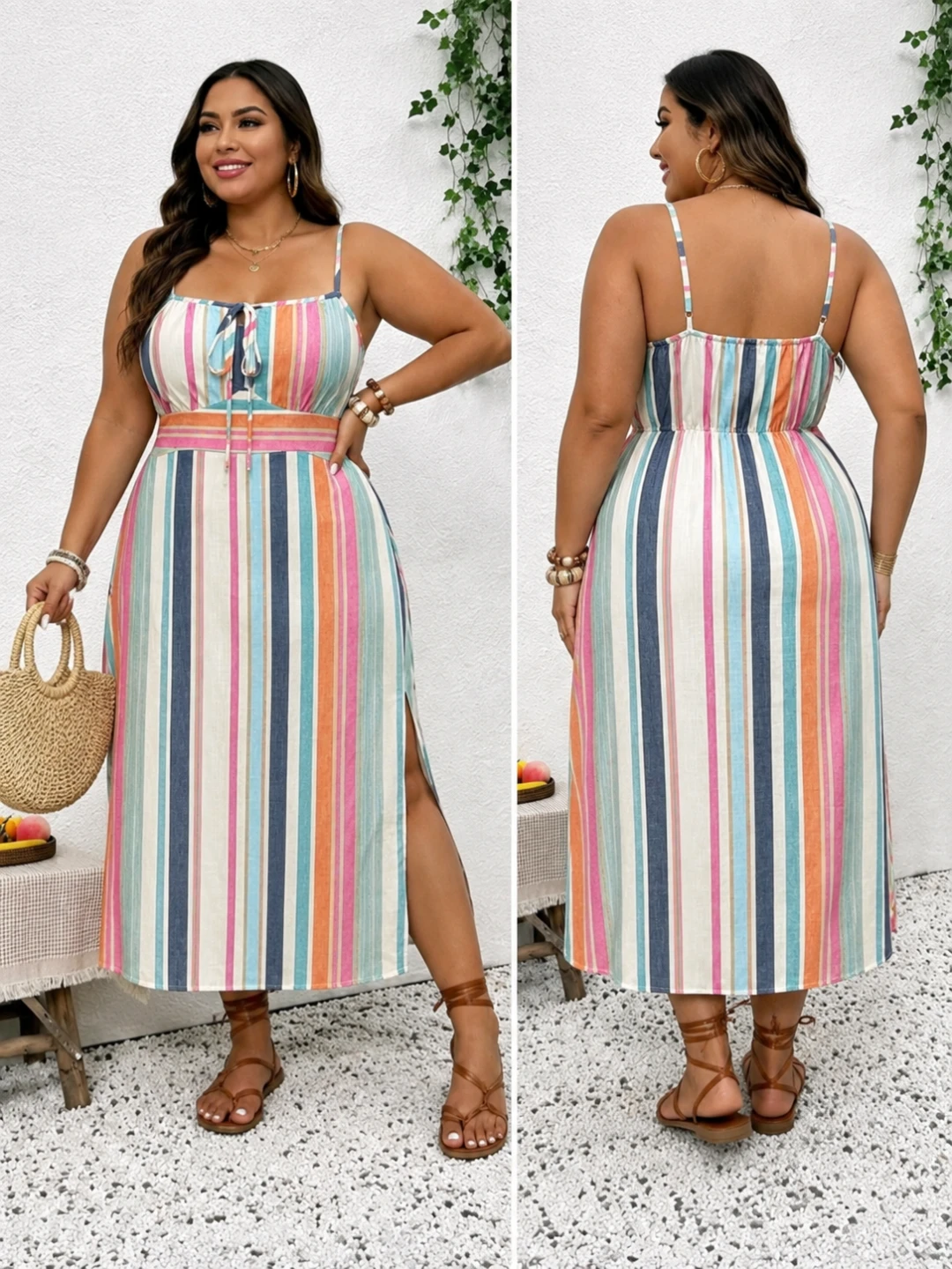 Striped Maxi Dress