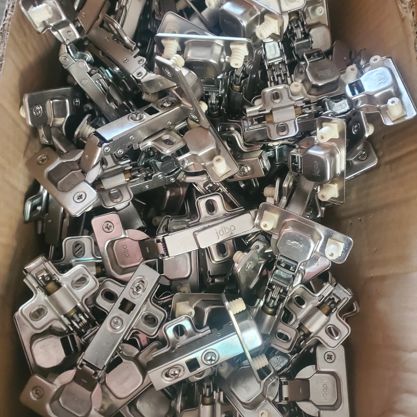 Lot of JDBP Cabinet Hinges