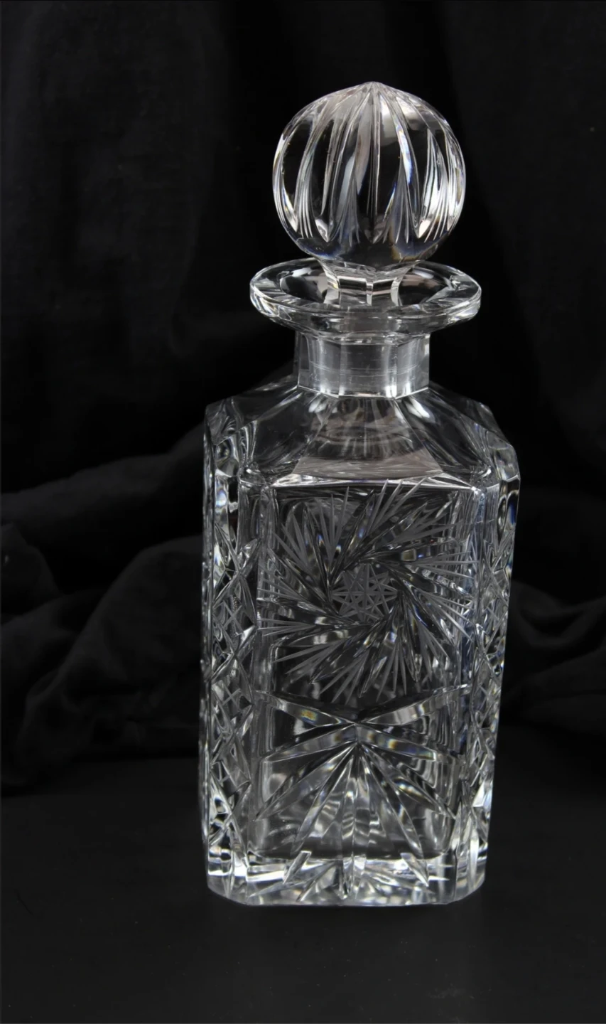 Assorted Crystal Barware and Servers - photo 5