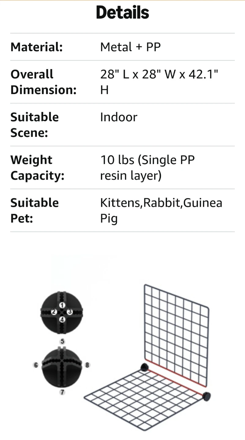 Multi-Level Wire Pet Cage - photo 5