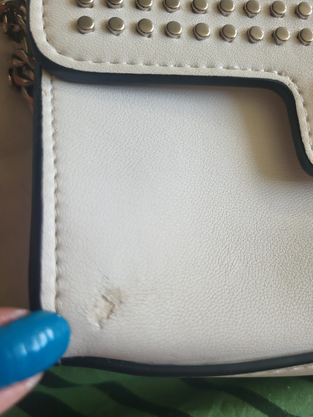 Steve Madden White Studded Crossbody Bag - photo 3