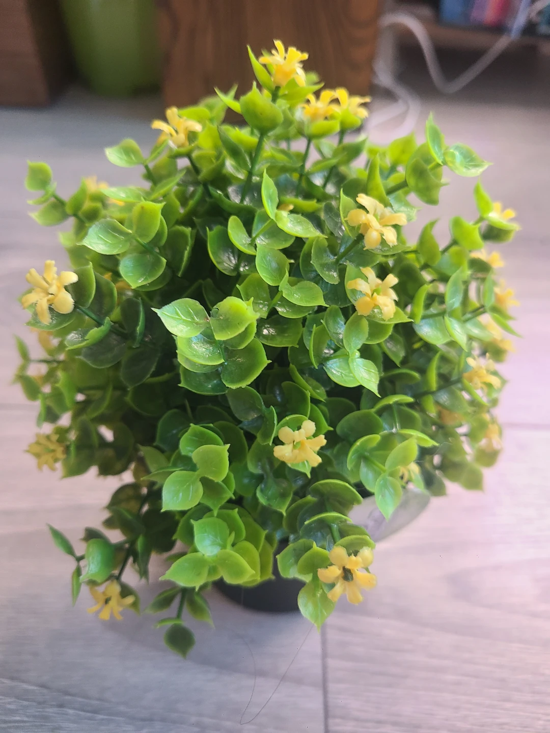 Artificial Plant with Yellow Flowers #free