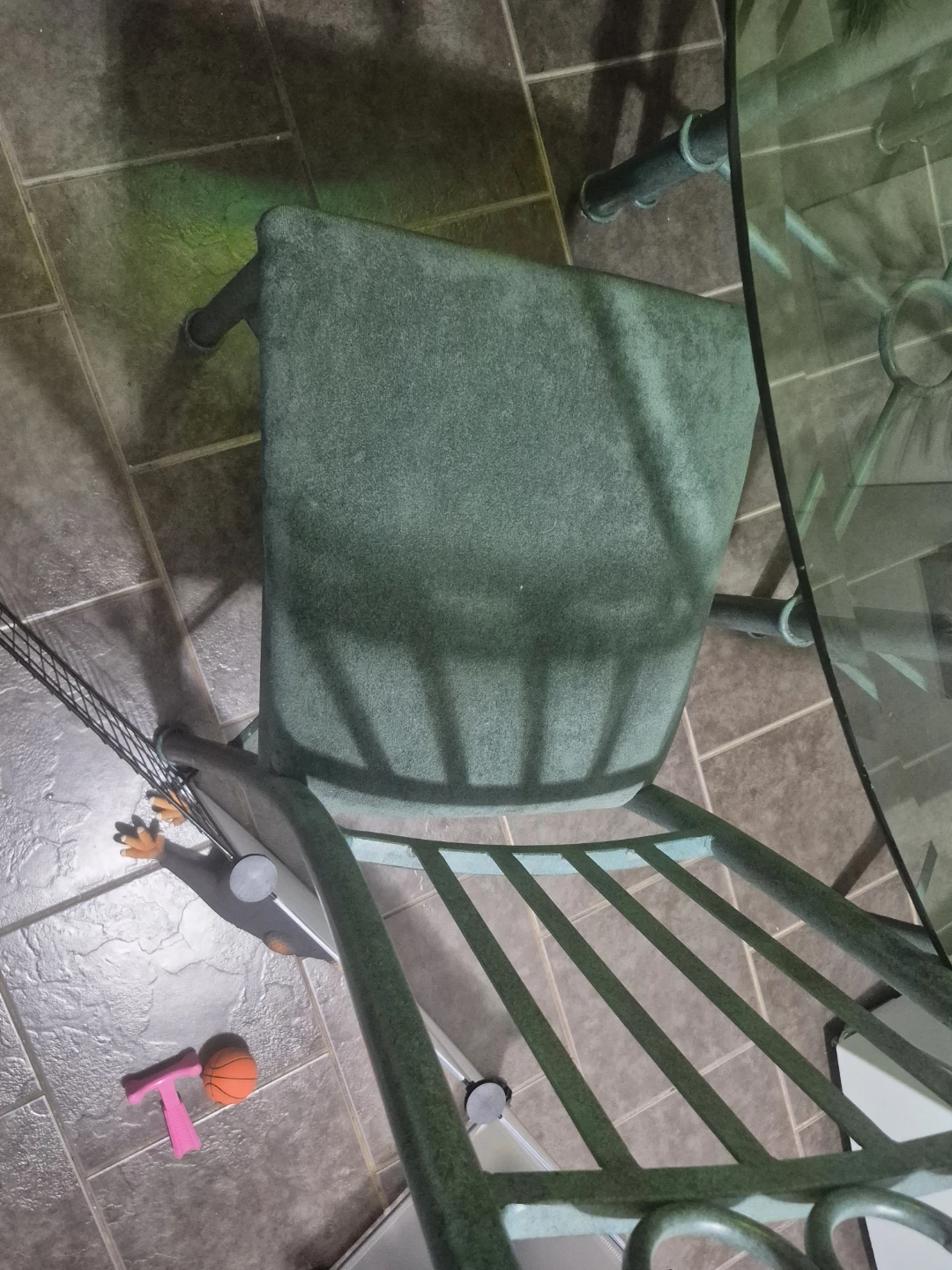 Glass Top Dining Table with Chairs - photo 4