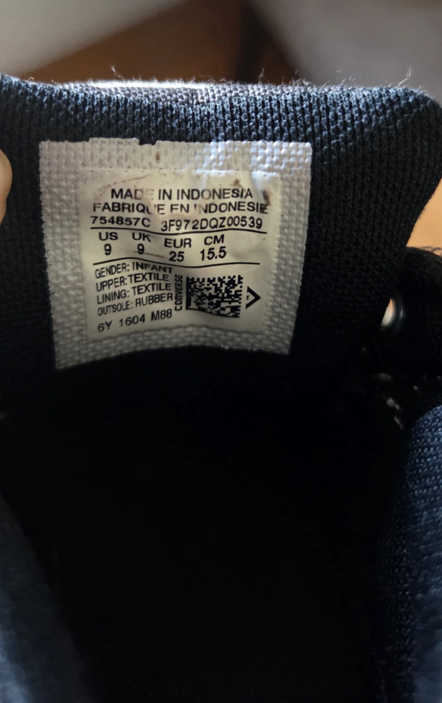 Converse All Star Toddler Shoes Size 9 - photo 3