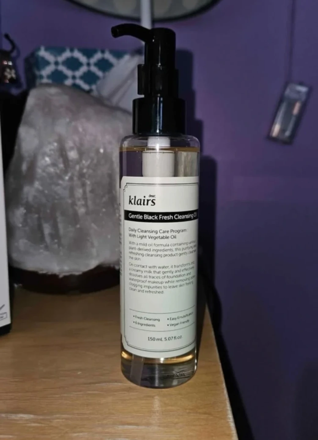 Dear, Klairs - Gentle Black Fresh Cleansing Oil 150ml - photo 4