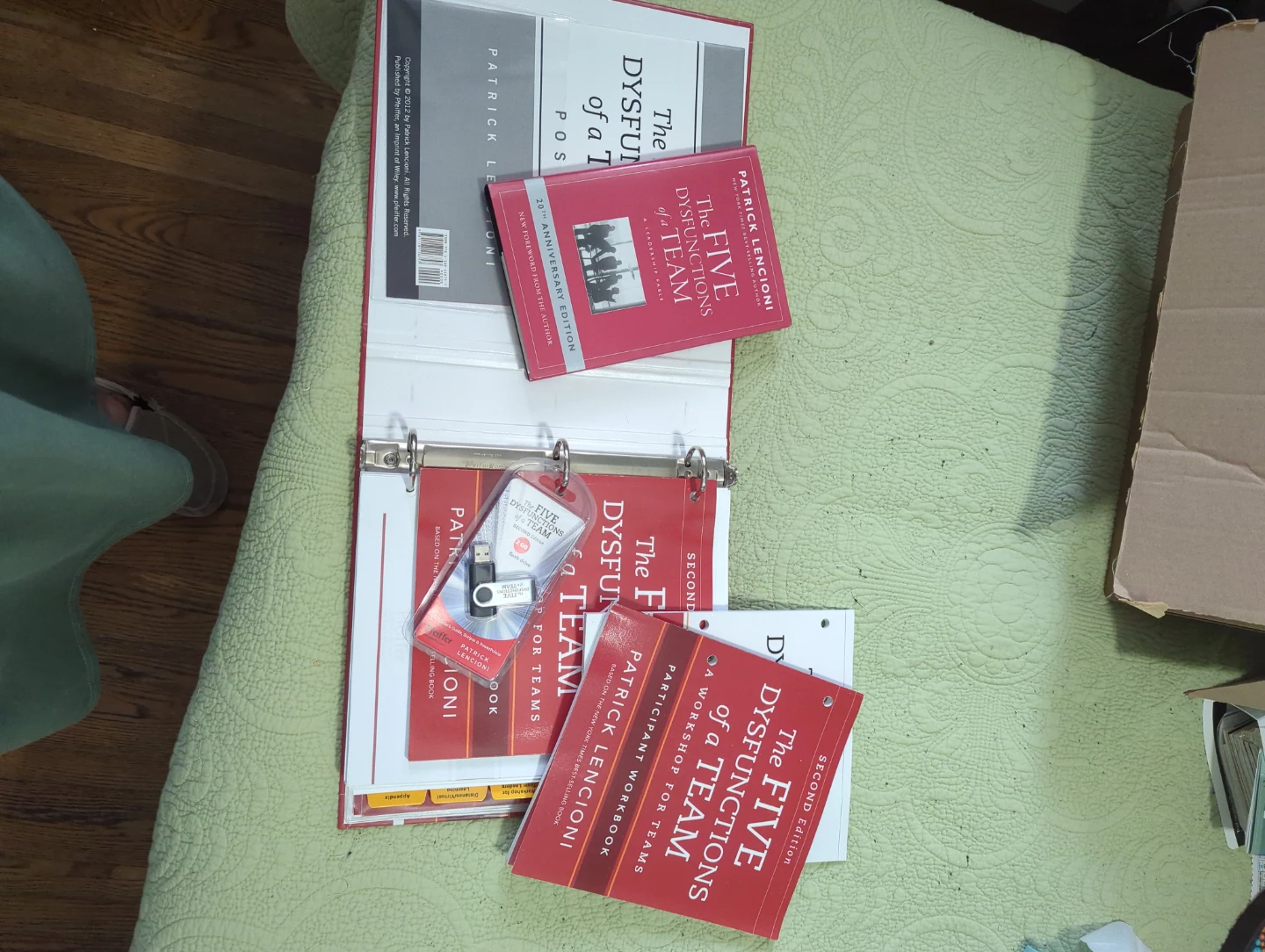 Patrick Lencioni The Five Dysfunctions of a Team Book Set