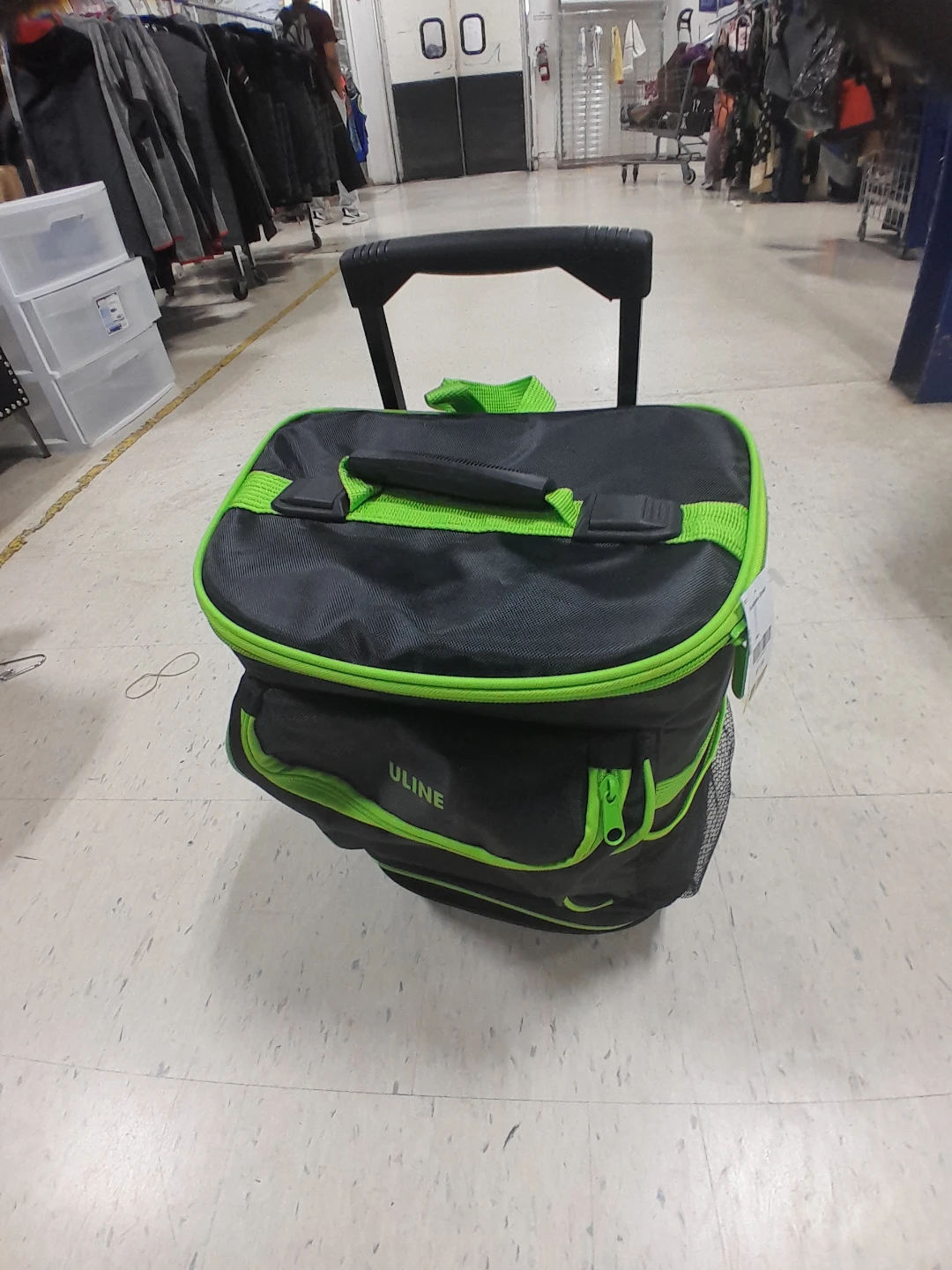 Uline Rolling Cooler Bag 12 Liter Capacity