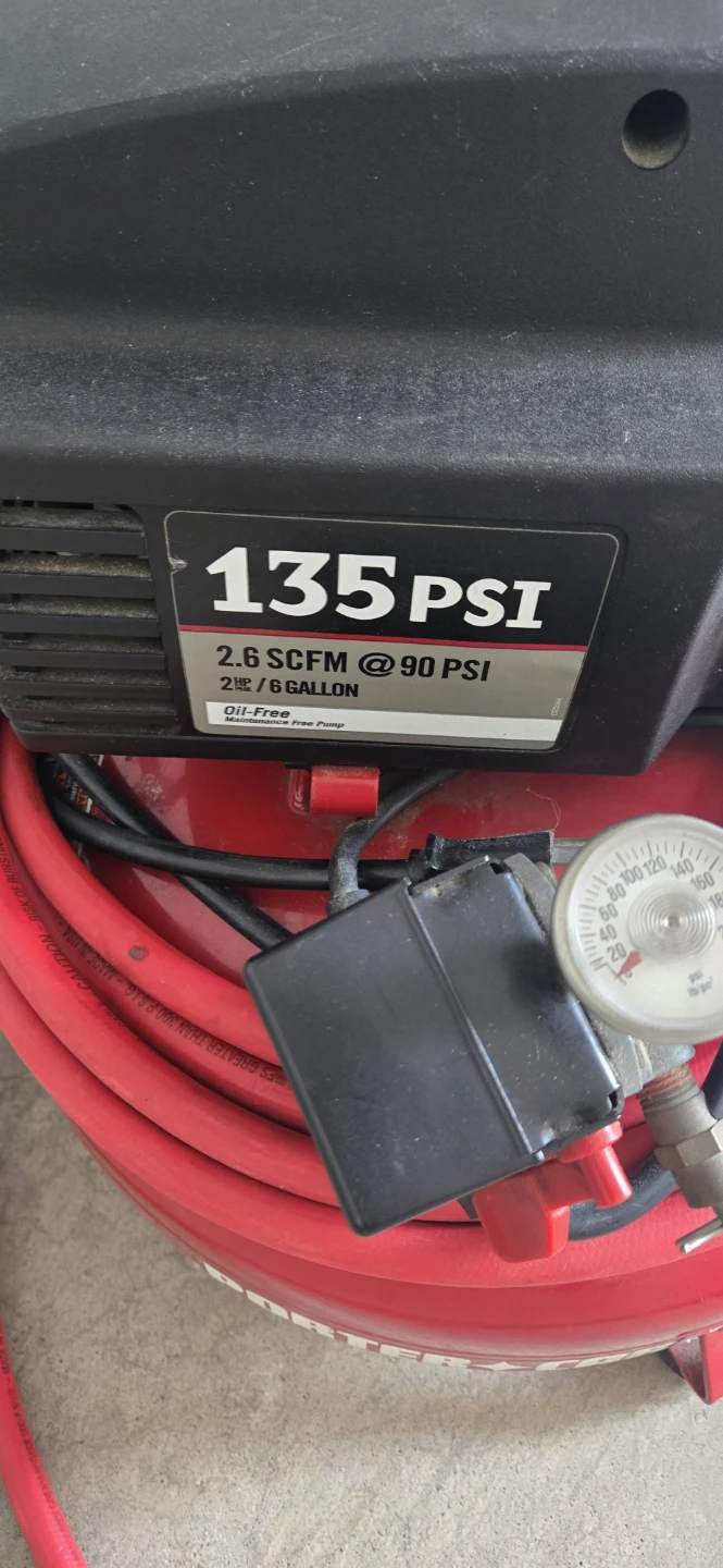 Porter-Cable Air Compressor 6 Gallon - photo 2