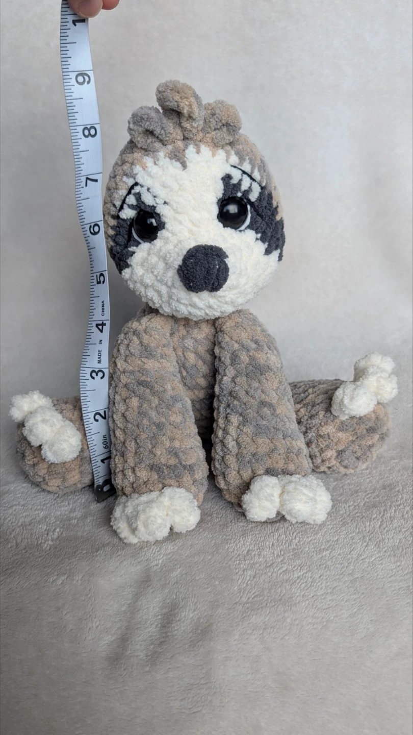 Handmade Crochet Sloth Plushie - photo 5
