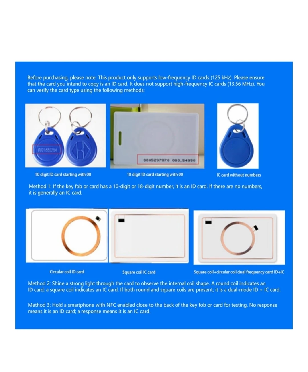 Handheld RFID Writer ID Card Copier - photo 4