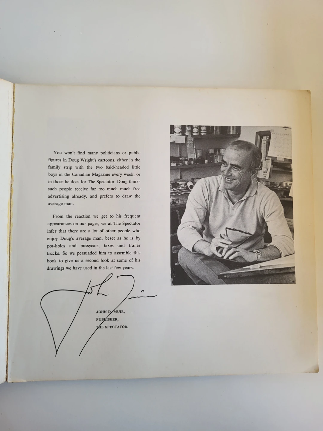 Doug Wright Editorial Cartoons Book - photo 2