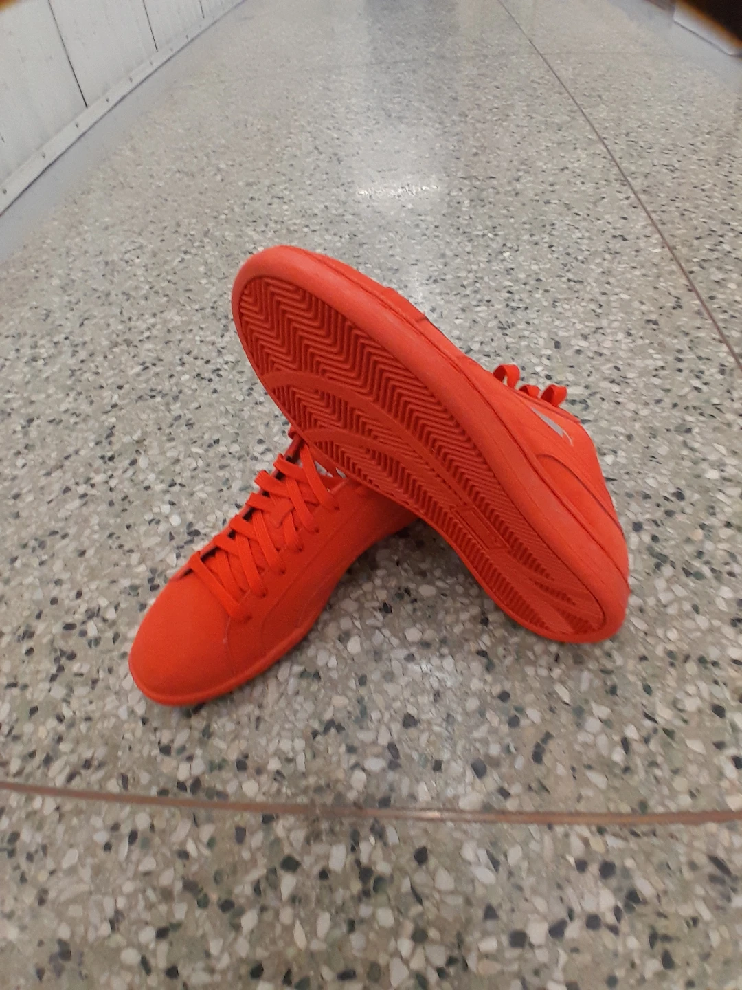 Puma Orange Suede Sneakers Women's Size 9 - photo 2