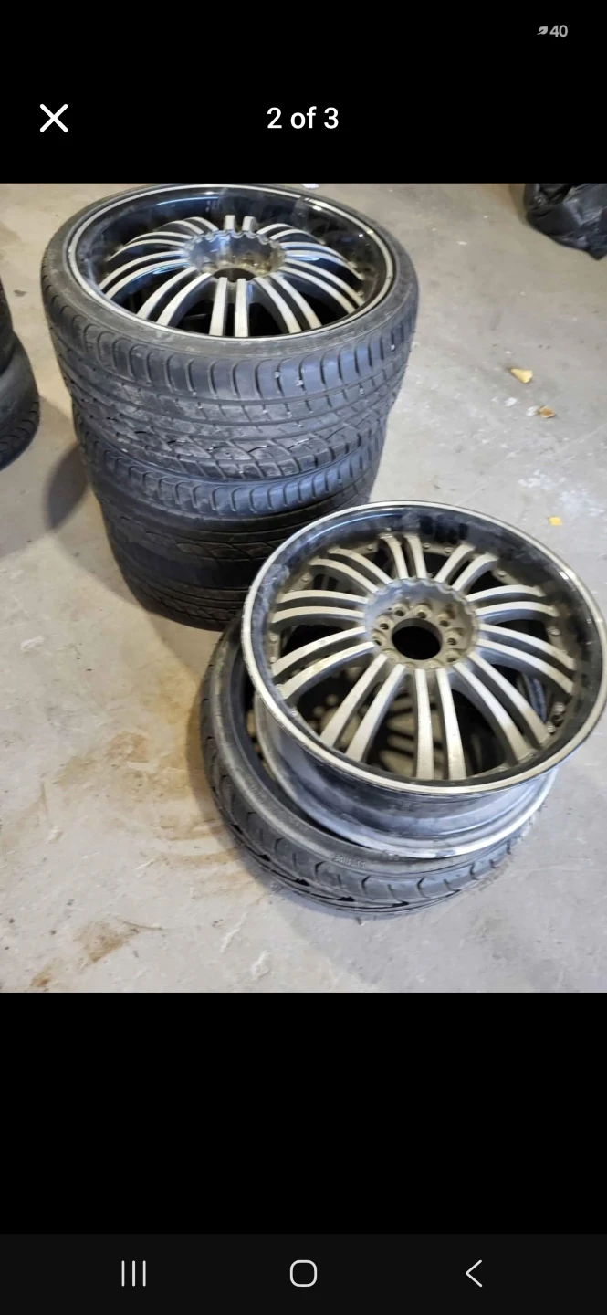 18 inch Velozza tires and rims - photo 2