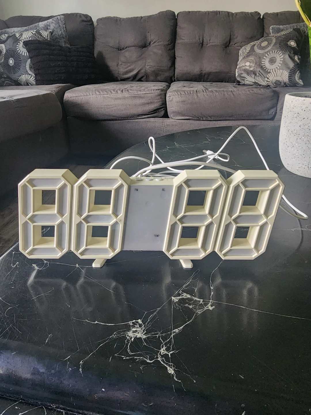 Digital LED Alarm Clock