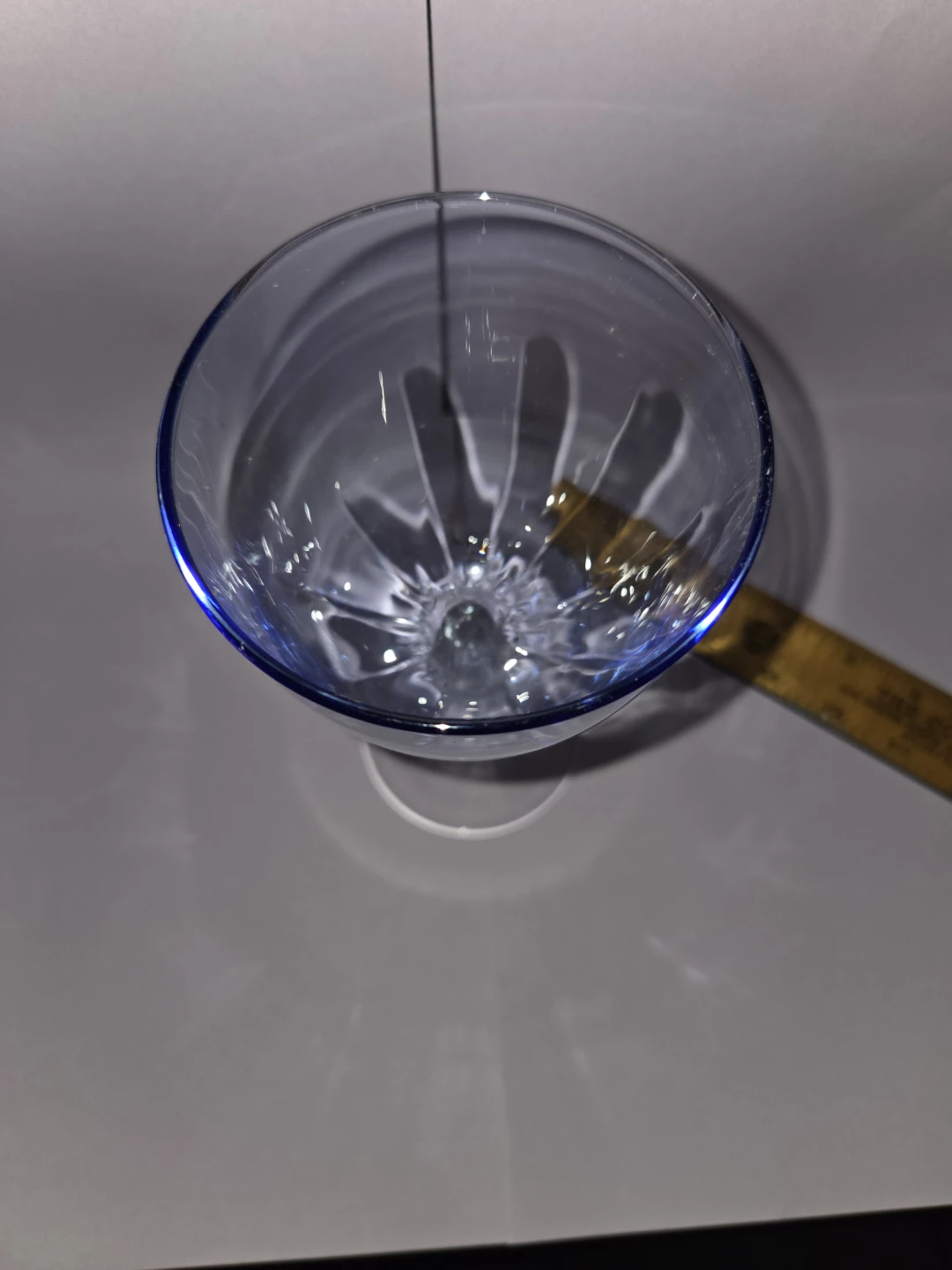 Blue Wine Glass - photo 2