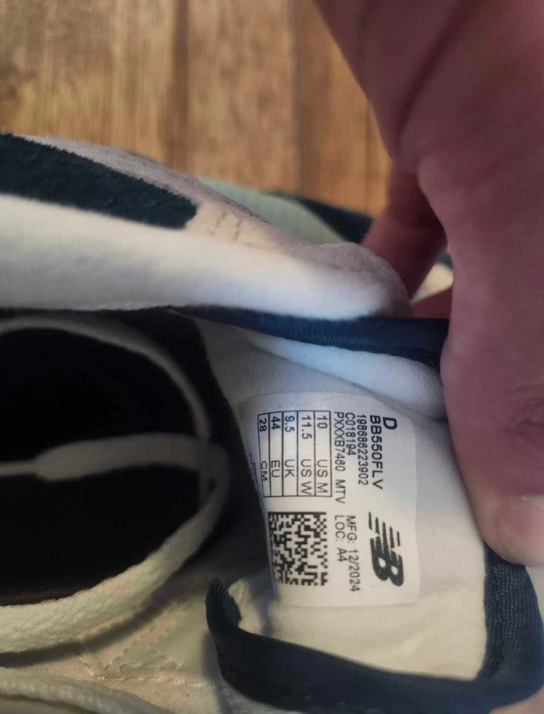 New Balance 550 "Grey Mint" Sneakers - photo 4