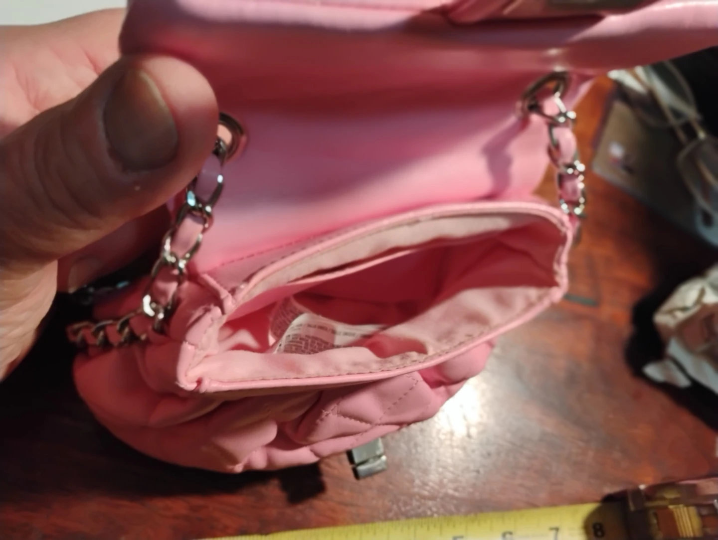 Steve Madden Pink Quilted Mini Handbag - photo 3